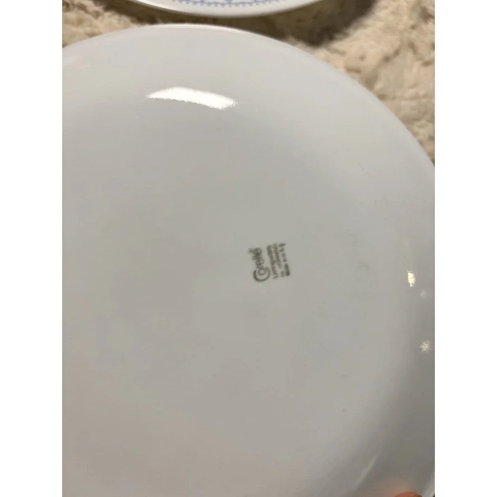 Corelle‎ BLUE SNOWFLAKE GARLAND 10 1/4